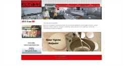 Desktop Screenshot of ozcakirmutfak.com